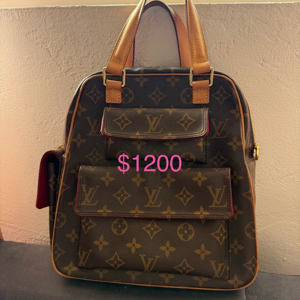 Louis Vuitton Monogram Brown Backpack